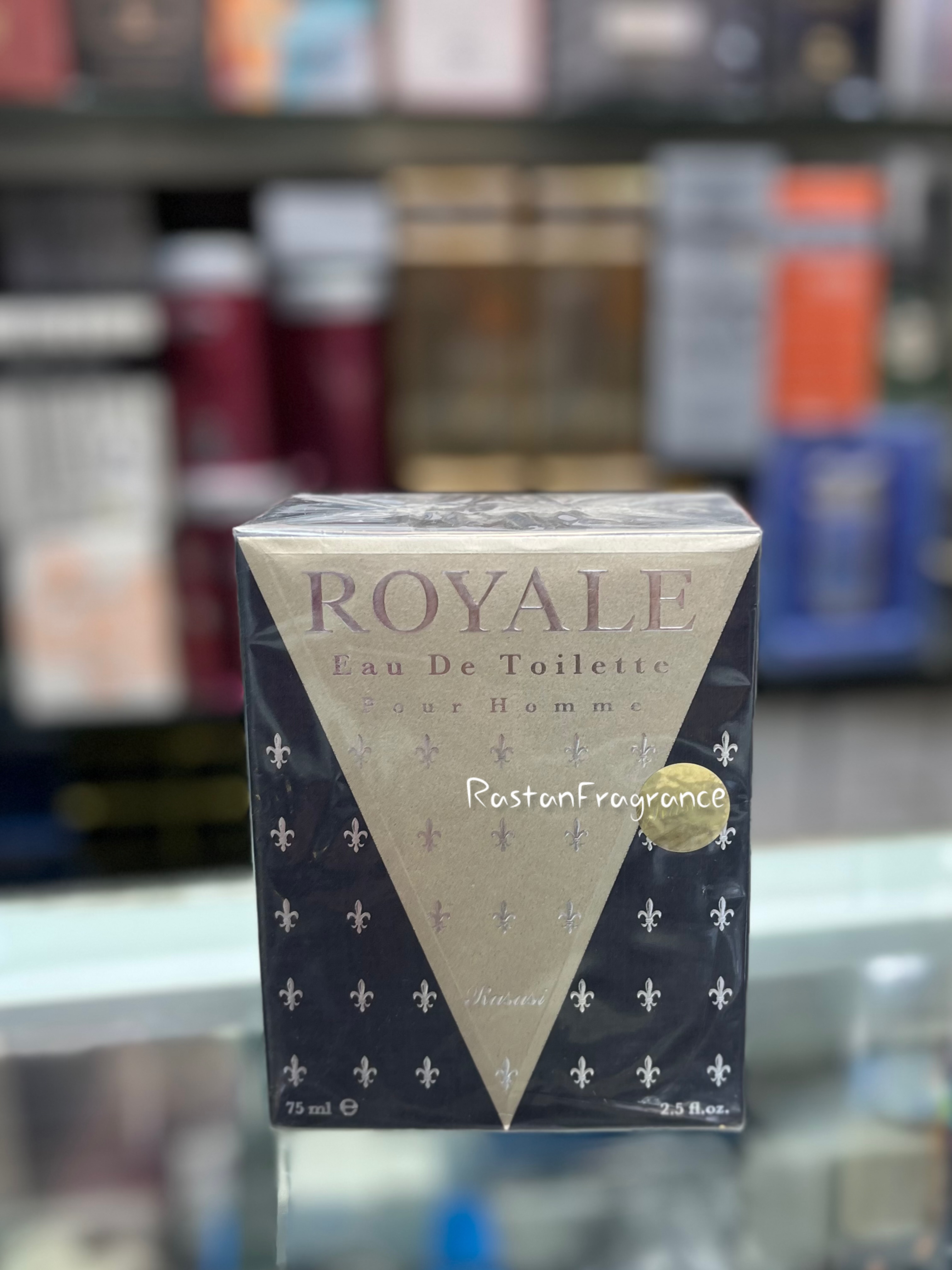 عطر ادکلن مردانه رصاصی رویال سبز
