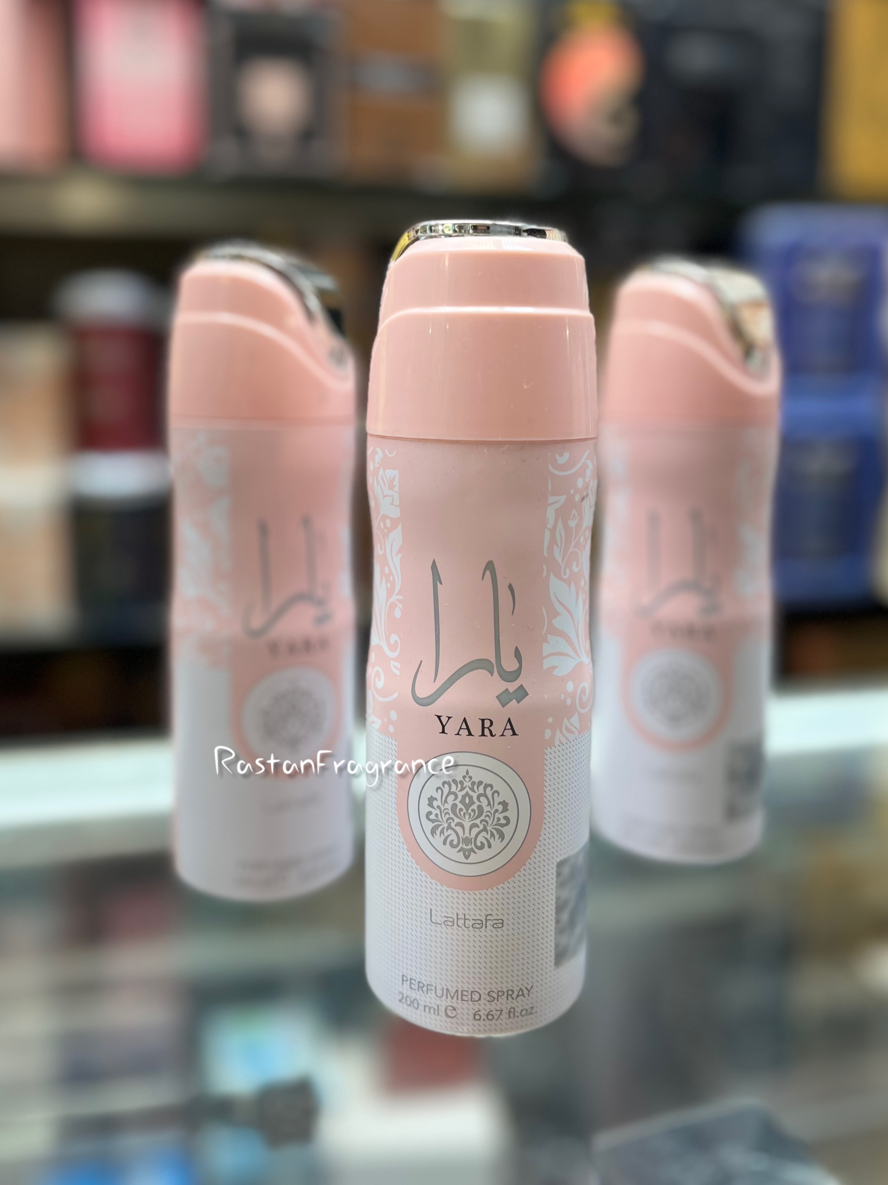 اسپری بدن زنانه لطافه مدل یارا