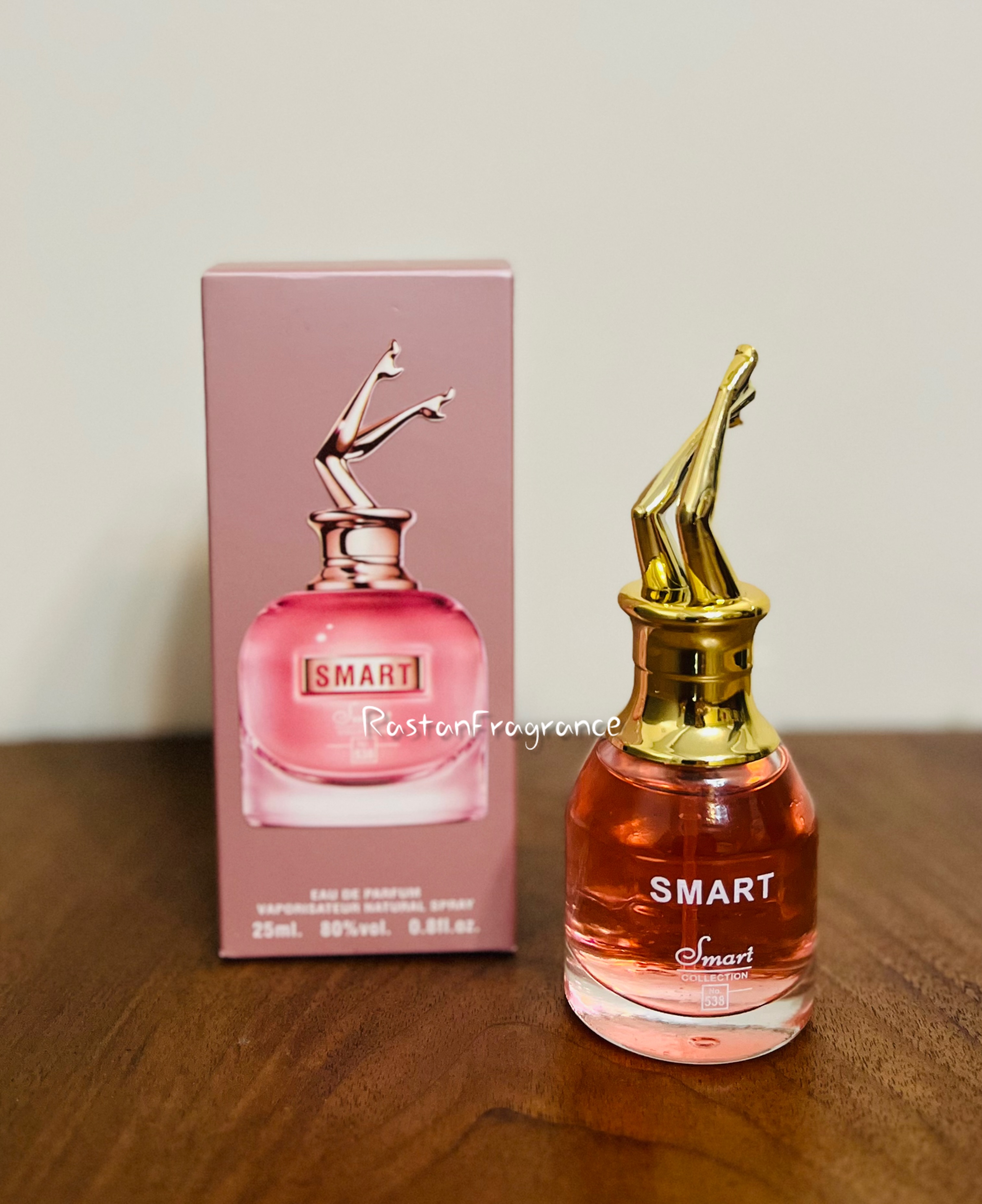 عطر زنانه اسمارت کالکشن مدل اسکندل کد 538 حجم 25 میل