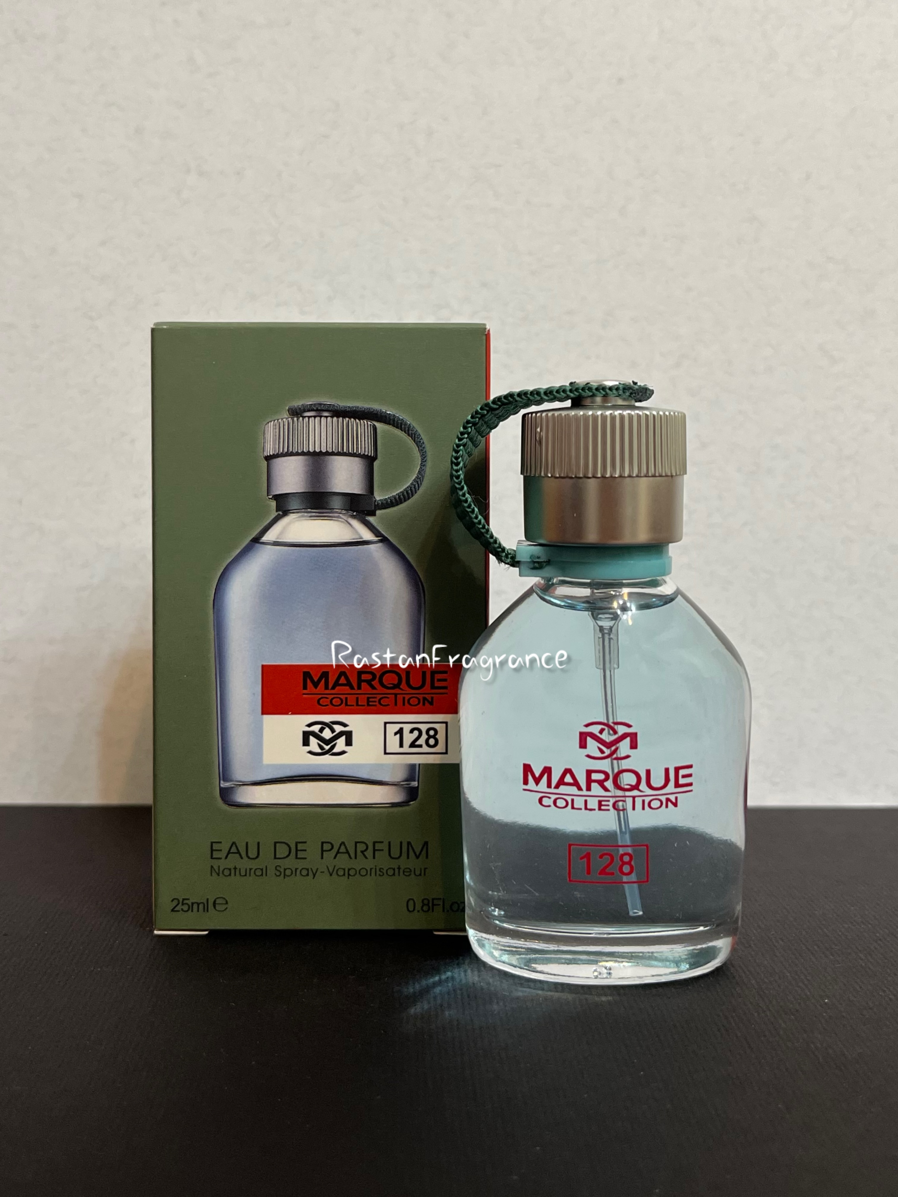 عطر مردانه مارکویی کالکشن مدل هوگو باس کد 128 حجم ۲۵ میل