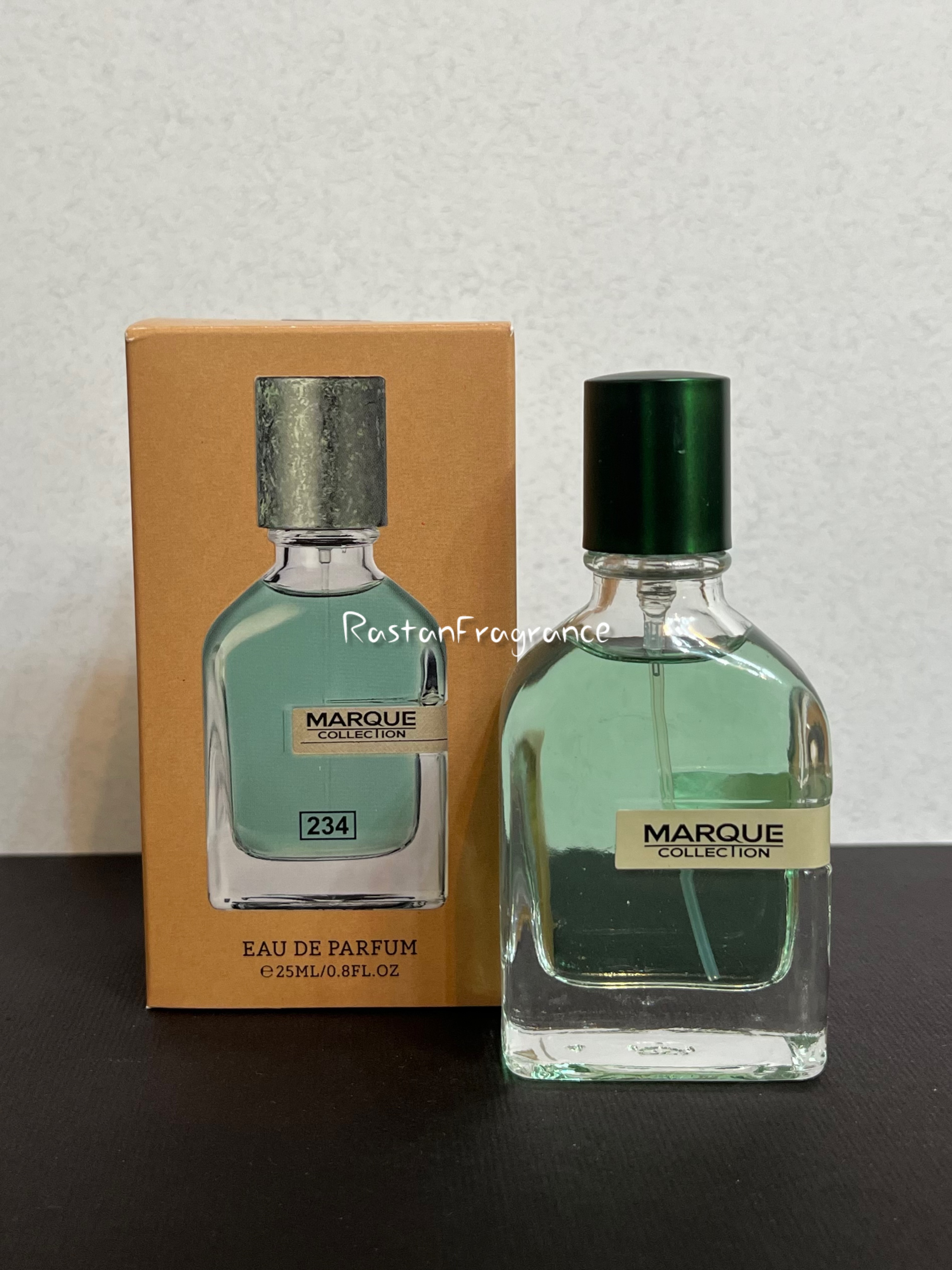 عطر مردانه مارکویی کالکشن مدل اورتو پاریسی مگاماره کد 234 حجم ۲۵ میل