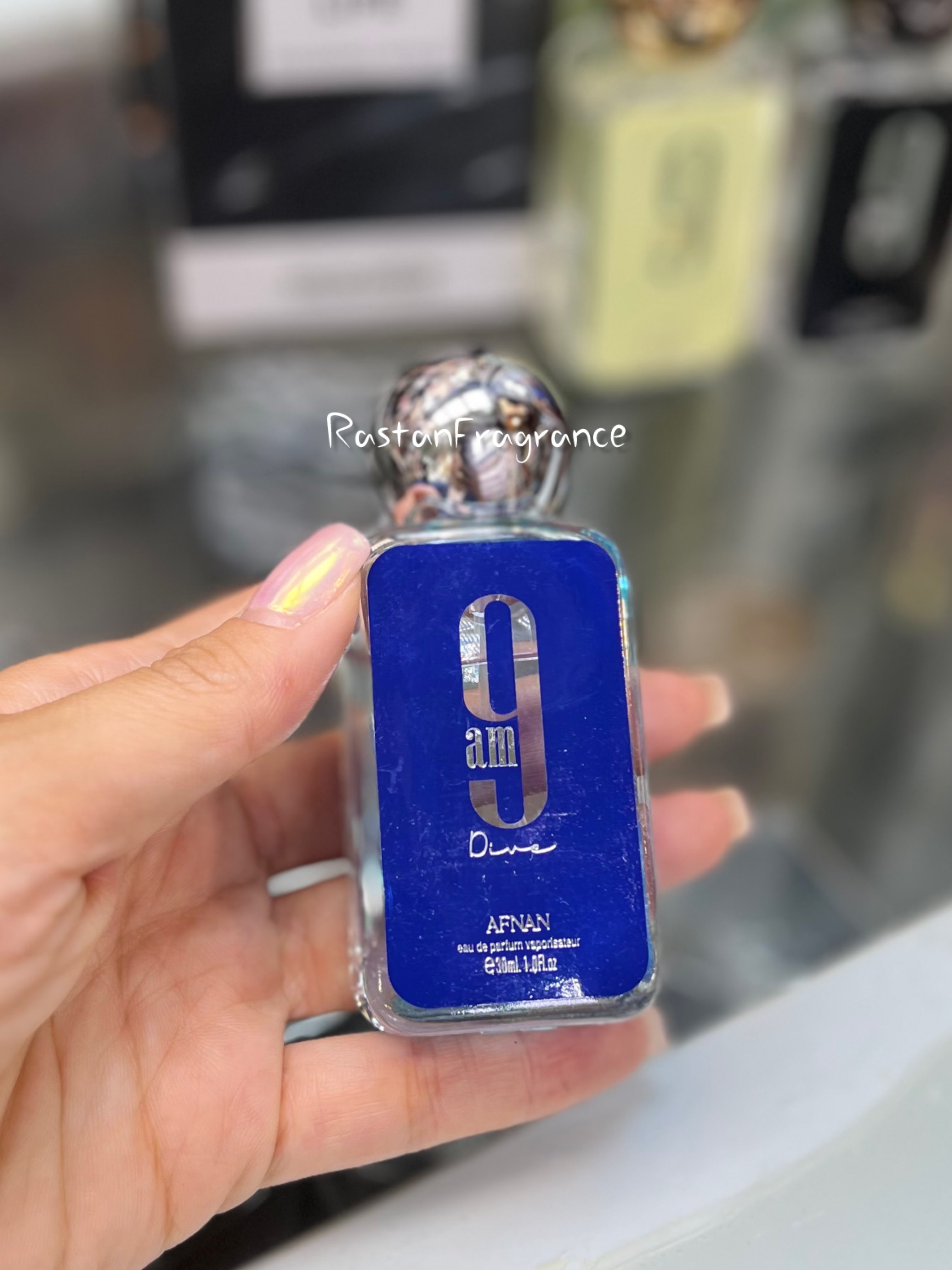 عطر مردانه افنان 9 ای ام دایو حجم ۳۰ میل