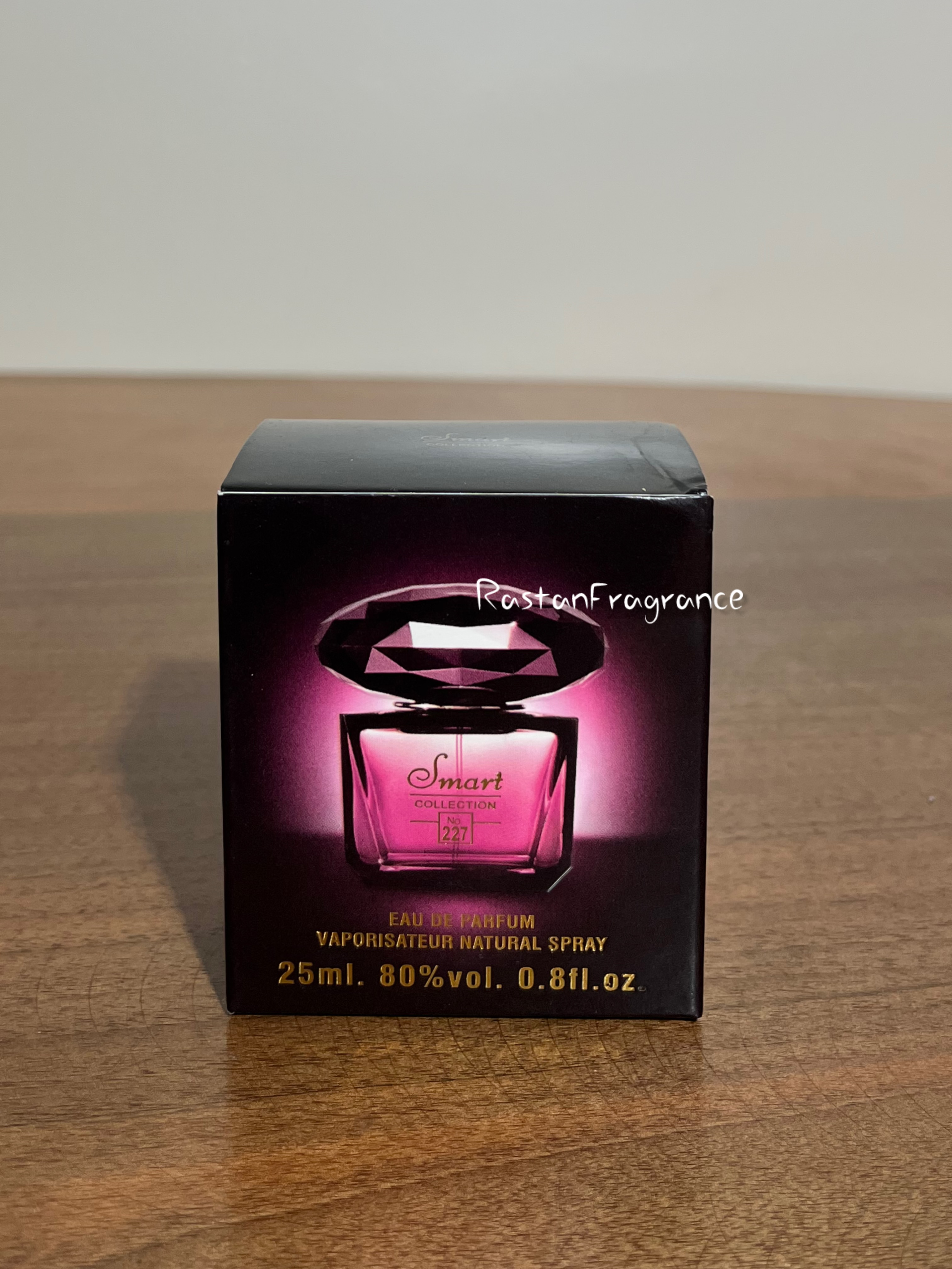 عطر زنانه اسمارت کالکشن مدل ورساچه  کریستال نویر کد ۲۲۷ حجم ۲۵ میل