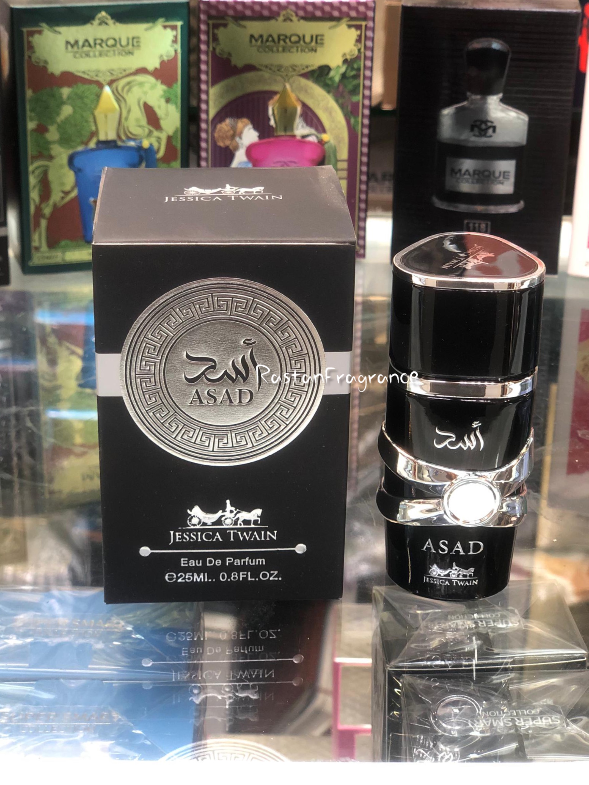عطر مردانه جسیکا تواین مدل اسد حجم 25 میل