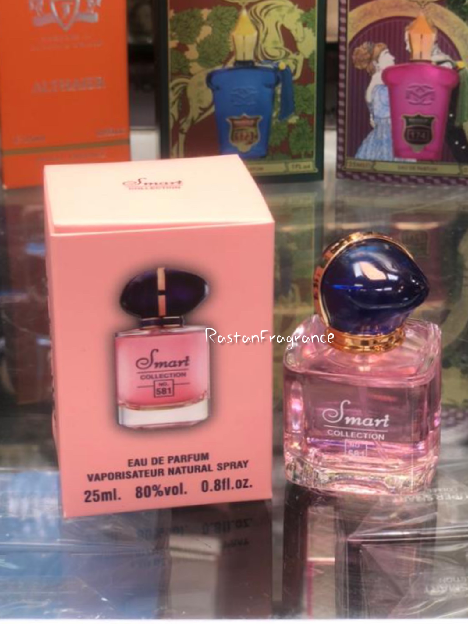عطر زنانه اسمارت کالکشن مدل مای وی کد 581 حجم ۲۵ میل