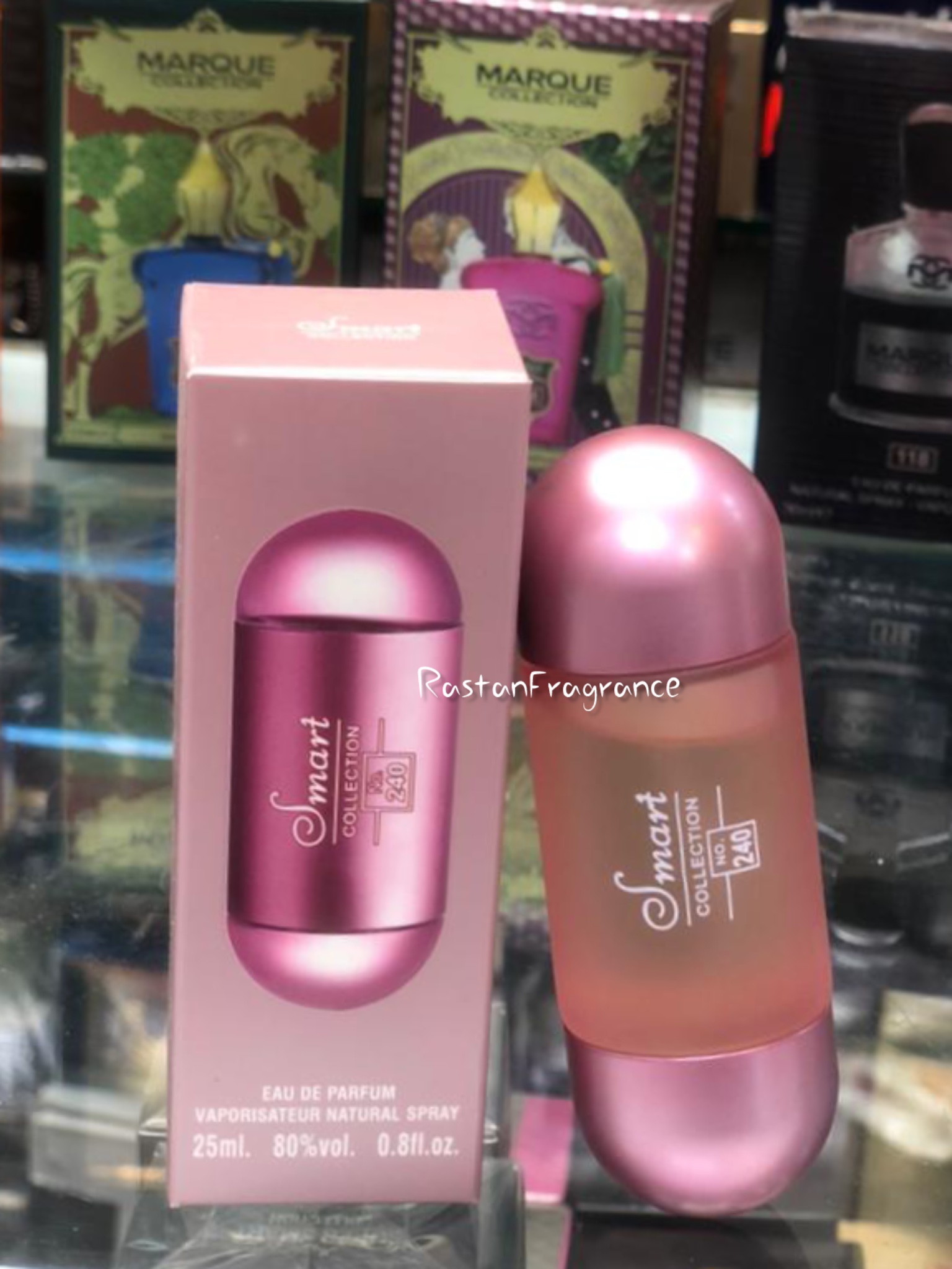 عطر زنانه اسمارت کالکشن مدل کارولینا هررا ۲۱۲ زنانه کد 240 حجم ۲۵ میل