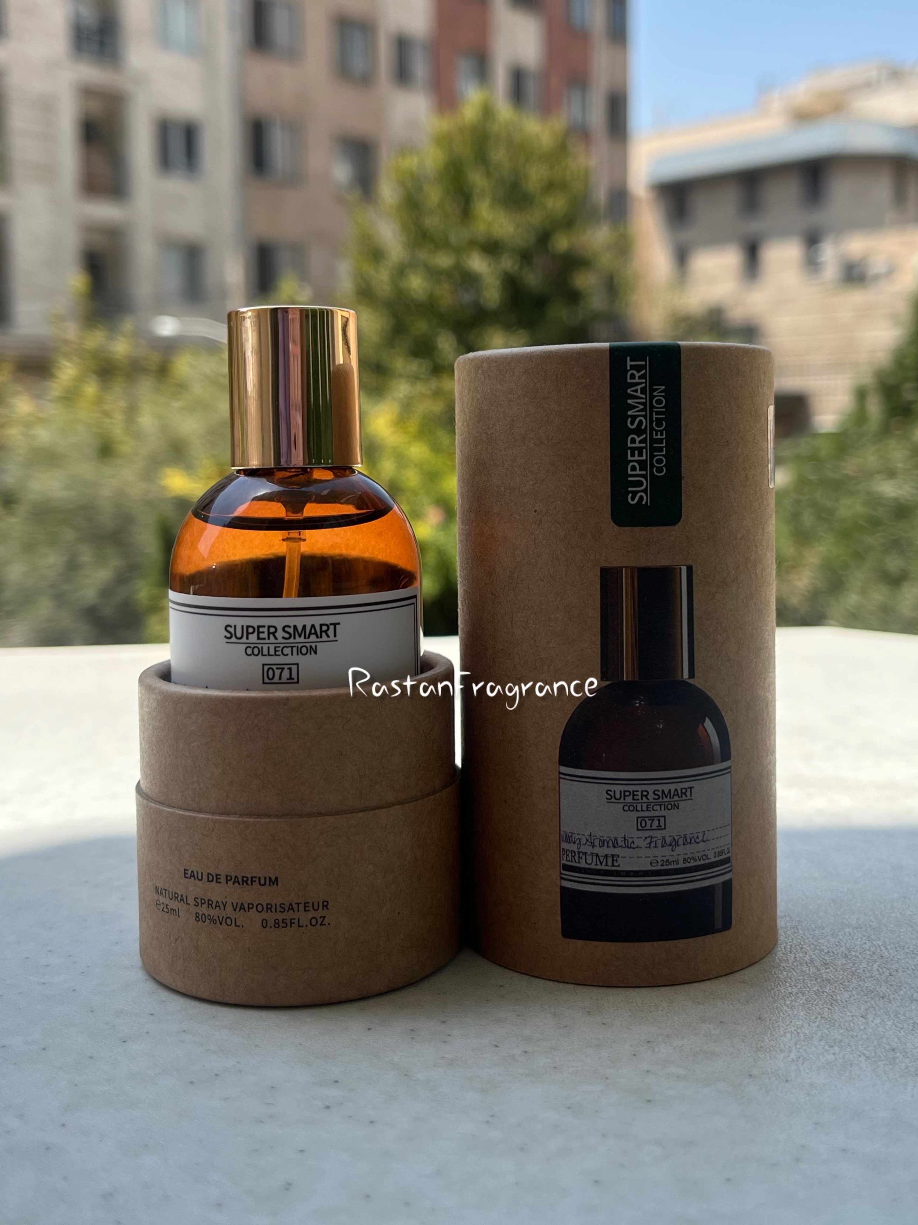 عطر یونیسکس سوپر اسمارت کالکشن مدل  امبر اند نرولی کد 071 حجم 25 میل