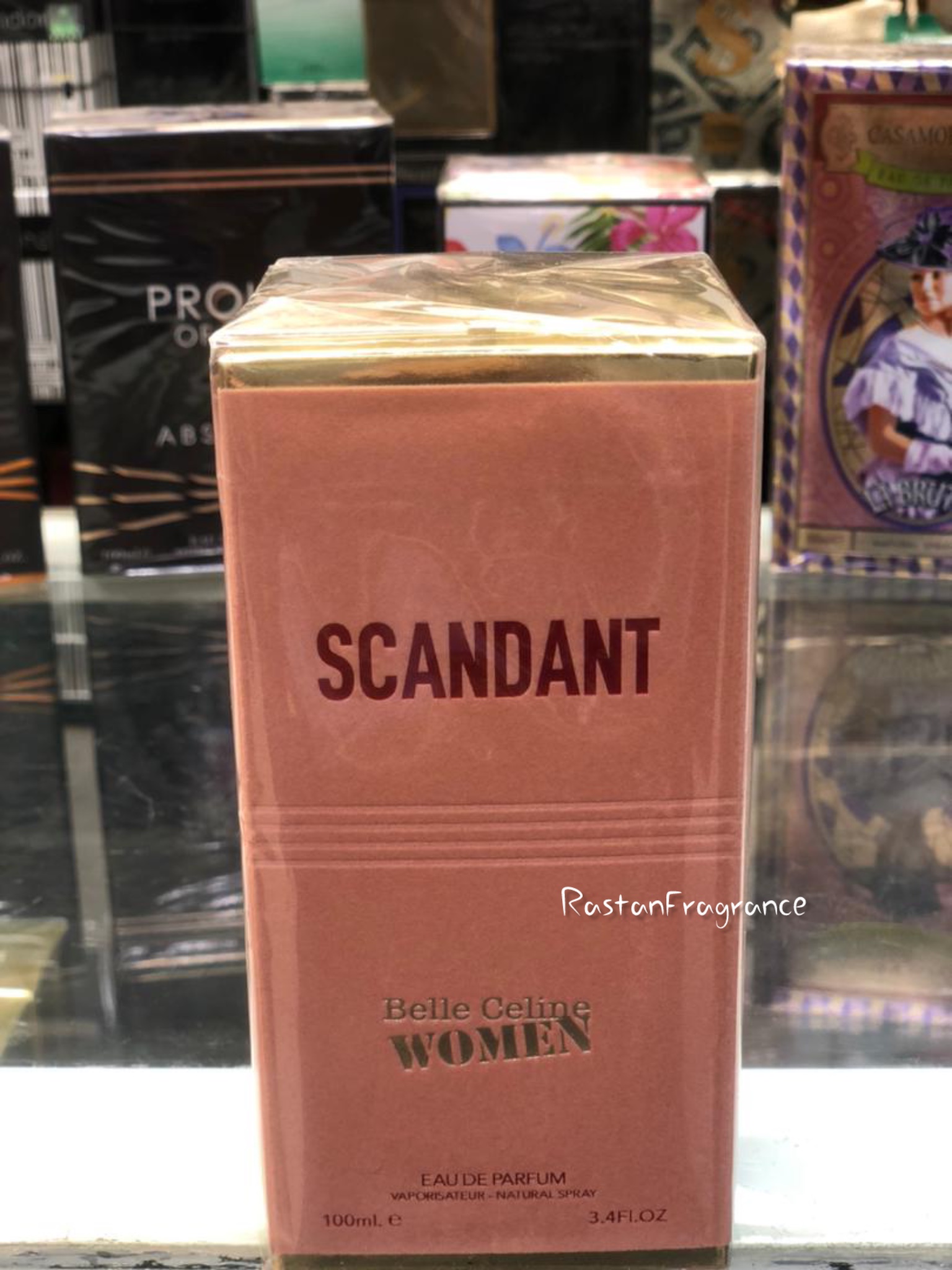 عطر ادکلن زنانه فراگرنس ورد مدل ژان پل گوتیه اسکندل