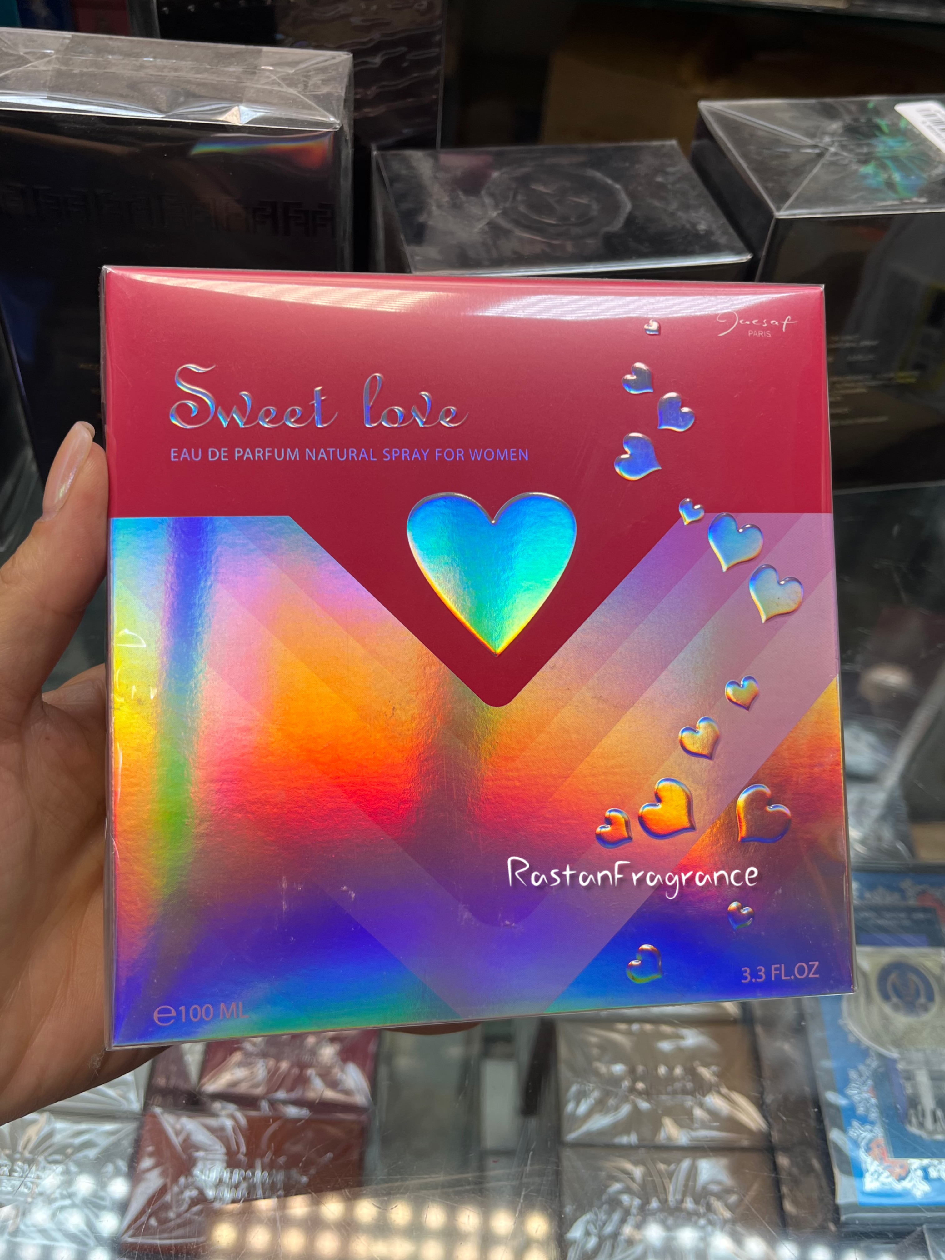 عطر ادکلن زنانه سوئیت لاو ژک ساف مدل ویکتوریا سکرت بامبشل