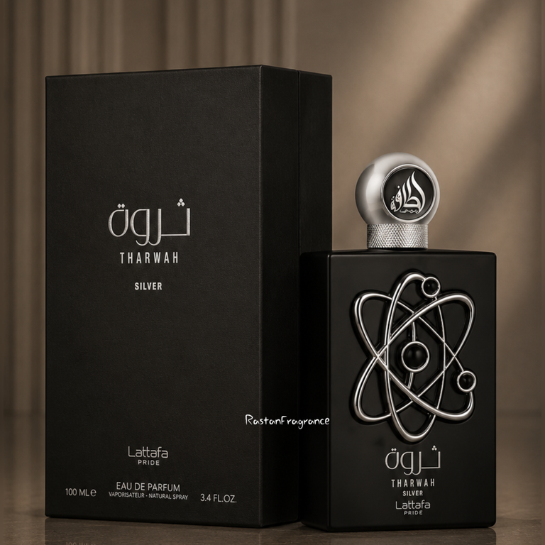 عطر ادکلن مردانه لطافه ثروت سیلور