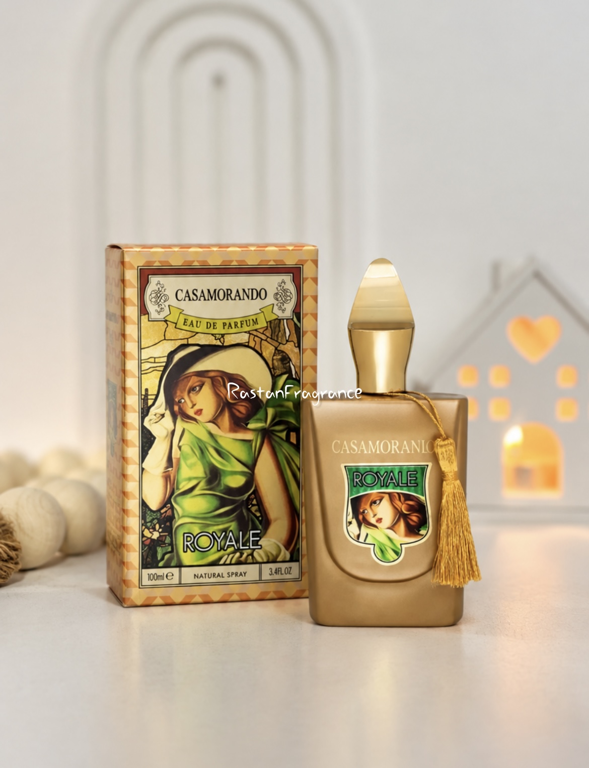 عطر ادکلن زنانه فرگرانس ورد زرجوف کازاموراتی لیرا