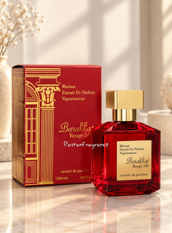 عطر ادکلن یونیسکس فرگرانس ورد مدل باکارات رژ اکستریت قرمز