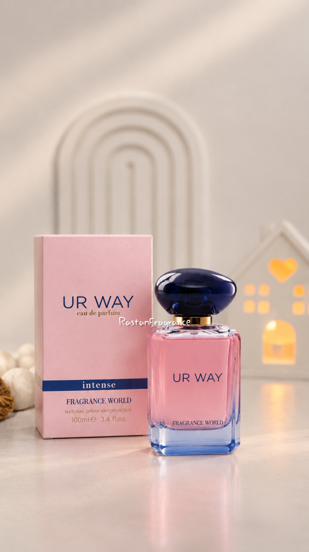 عطر ادکلن زنانه فرگرانس ورد مدل مای وی اینتنس