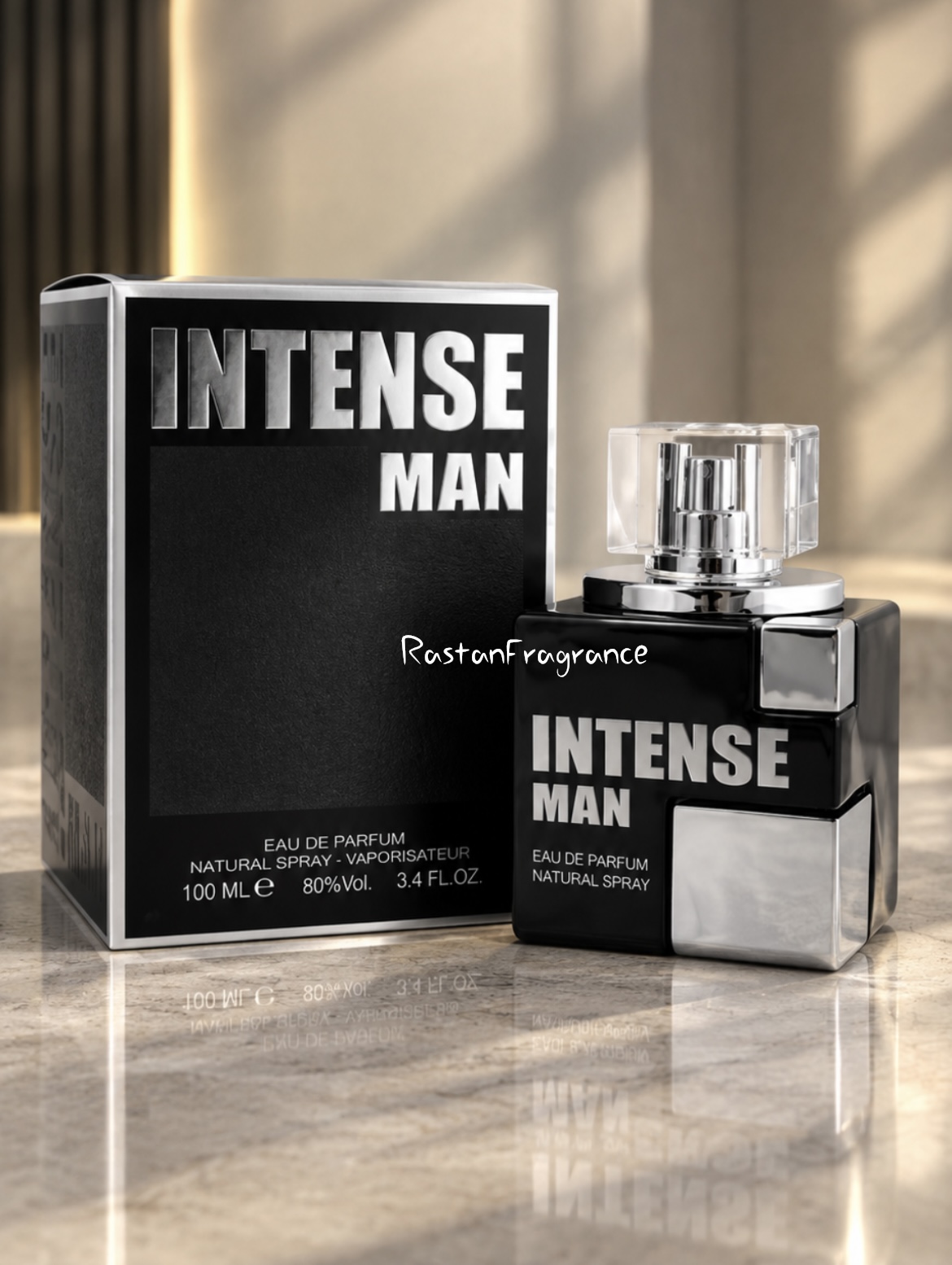 عطر ادکلن مردانه فرگرانس ورد مدل جگوار کلاسیک بلک
